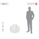 مخزن آب 100 لیتری افقی تهران پلیمر یارا