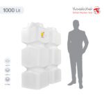 مخزن آب 1000 لیتری آسان رو مکعب تهران پلیمر یارا