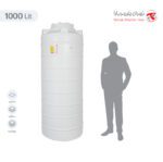 مخزن آب 1000 لیتری عمودی بلند تهران پلیمر یارا