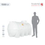 مخزن آب 1500 لیتری افقی تهران پلیمر یارا