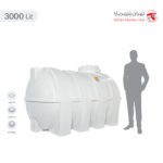 مخزن آب 3000 لیتری افقی تهران پلیمر یارا