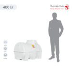 مخزن آب 400 لیتری افقی تهران پلیمر یارا