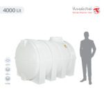 مخزن آب 4000 لیتری افقی تهران پلیمر یارا