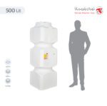 مخزن آب 500 لیتری آسان رو مکعب تهران پلیمر یارا