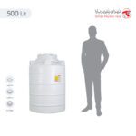 مخزن آب 500 لیتری عمودی کوتاه تهران پلیمر یارا