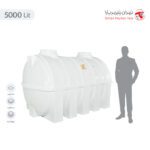 مخزن آب 5000 لیتری افقی تهران پلیمر یارا