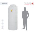 مخزن آب 750 لیتری عمودی بلند تهران پلیمر یارا