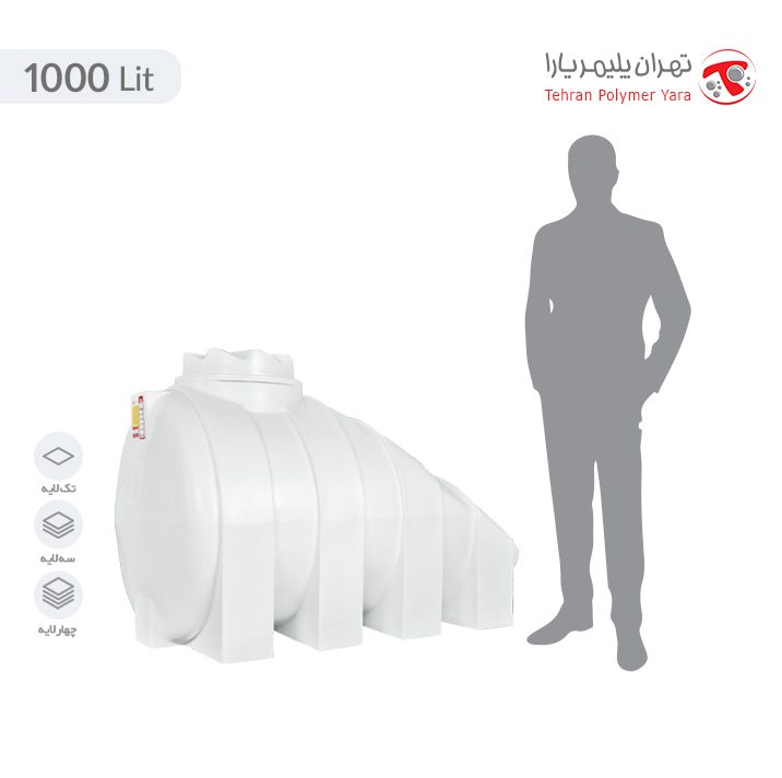 مخزن آب 1000 لیتری زیرپله تهران پلیمر یارا - البرزمخزن