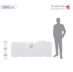 مخزن آب 1500 لیتری مکعبی تهران پلیمر یارا
