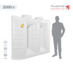 مخزن آب 2000 لیتری آسان رو گرد تهران پلیمر یارا