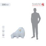 مخزن آب 300 لیتری زیرپله تهران پلیمر یارا