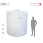 مخزن آب  7000 لیتری عمودی تهران پلیمر یارا